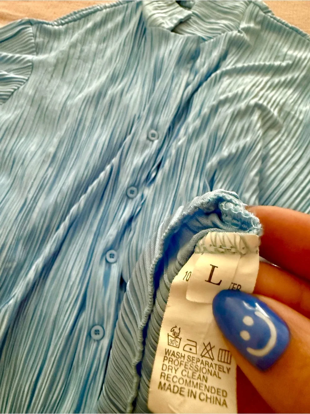 Other soft pleated